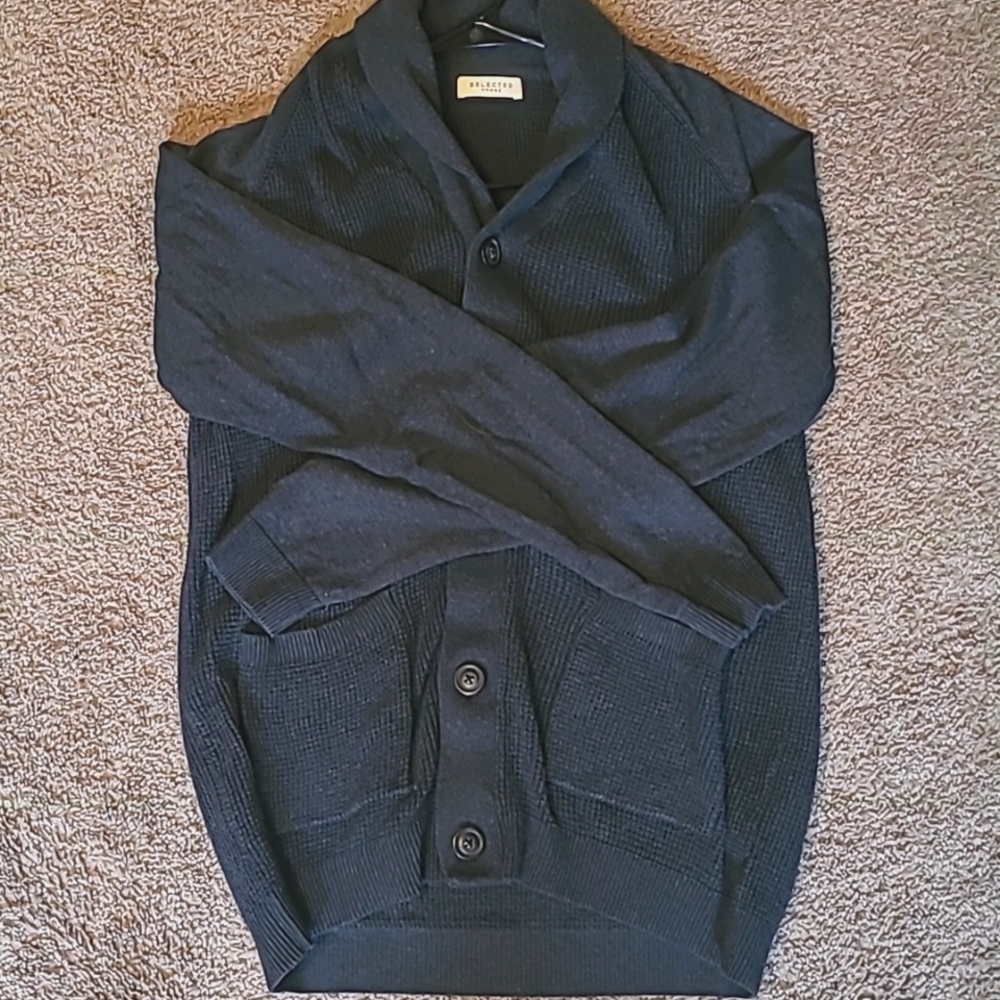 EUC Selected Homme Cardigan M